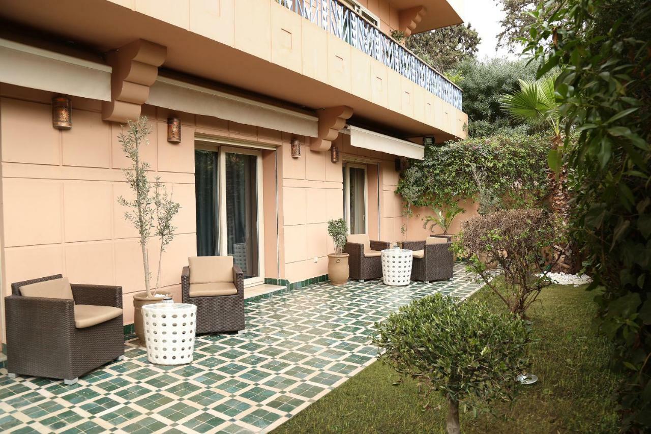 The Ruby Apartment With Private Swimming Pool - Hivernage Quarter - By Goldex Marrakech Marrakesh Exteriör bild