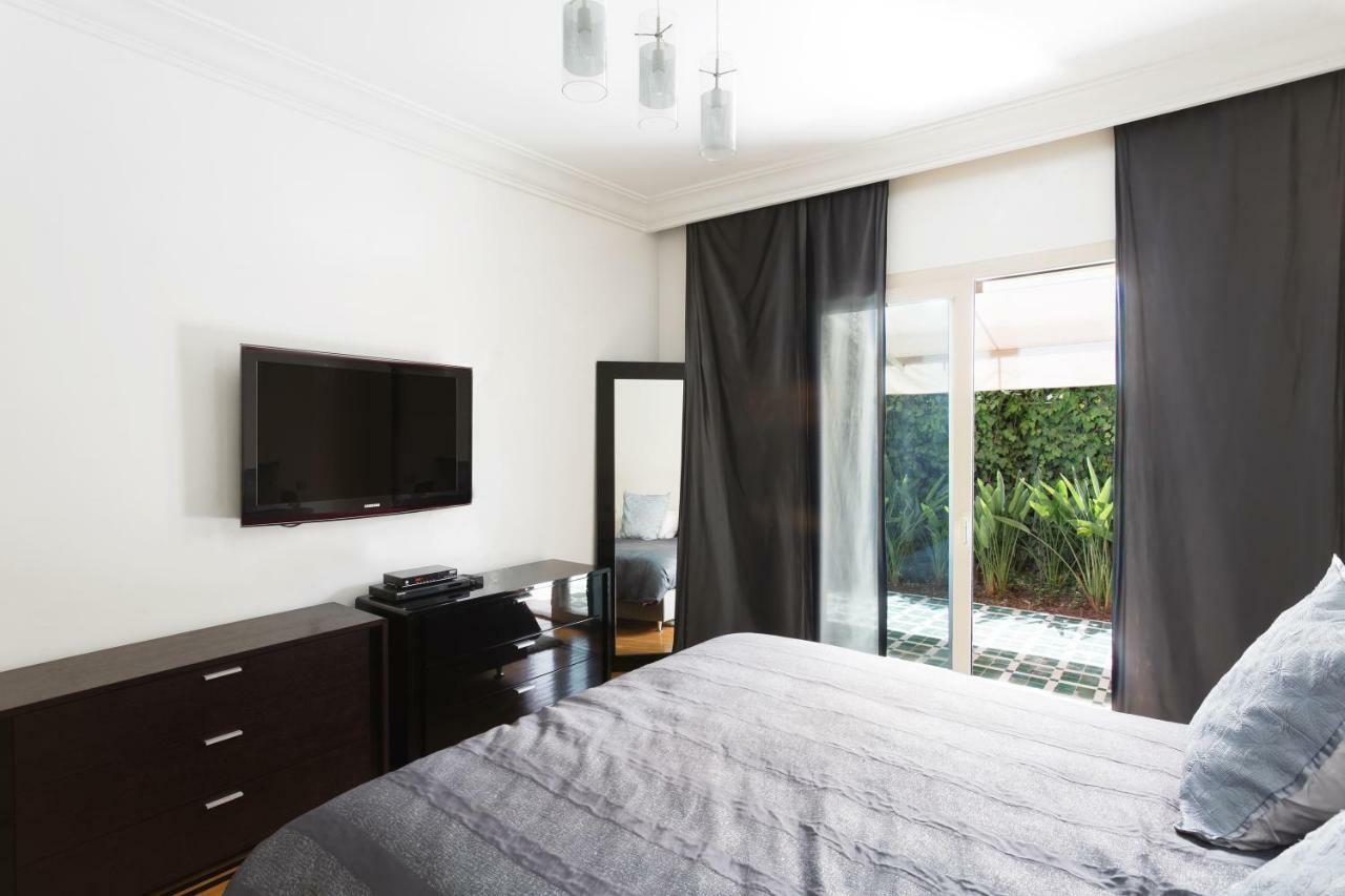 The Ruby Apartment With Private Swimming Pool - Hivernage Quarter - By Goldex Marrakech Marrakesh Exteriör bild