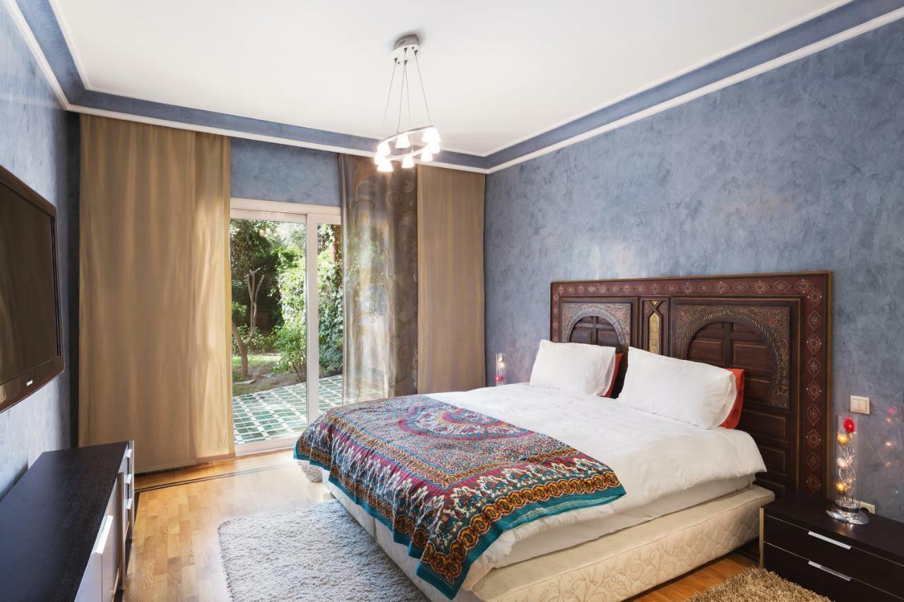 The Ruby Apartment With Private Swimming Pool - Hivernage Quarter - By Goldex Marrakech Marrakesh Exteriör bild