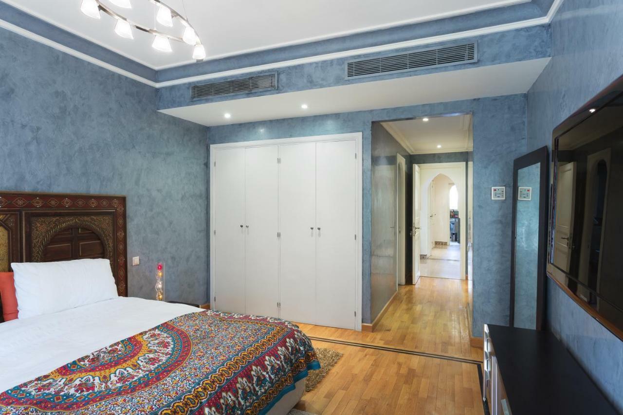 The Ruby Apartment With Private Swimming Pool - Hivernage Quarter - By Goldex Marrakech Marrakesh Exteriör bild