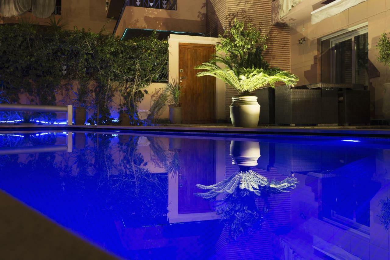The Ruby Apartment With Private Swimming Pool - Hivernage Quarter - By Goldex Marrakech Marrakesh Exteriör bild